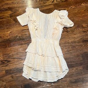 LoveShackFancy Natasha mini dress size S great condition